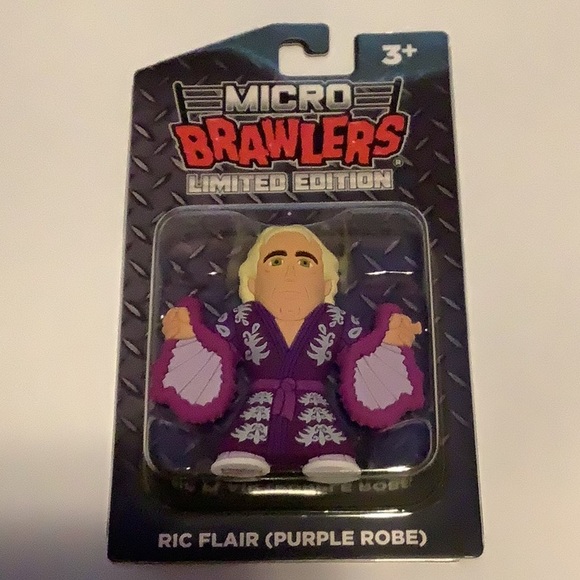 Pro Wrestling Tees | Toys | Ric Flair Purple Robe Limited Edition 3 Pro ...